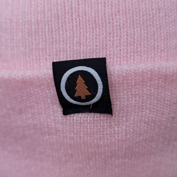 Unknown Brand. Pink Beanie. Adorable. OSFA. EUC - Picture 2 of 4